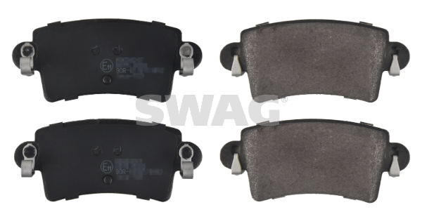 set placute frana,frana disc 60 91 6493 SWAG